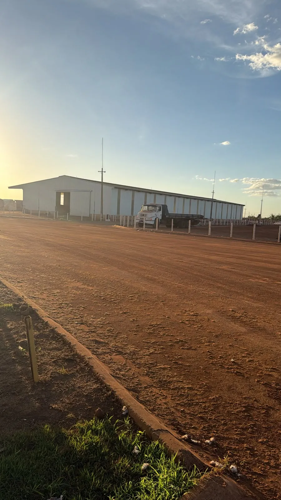 Obra em estrutura metálica realizada pela JS Metalúrgica 2