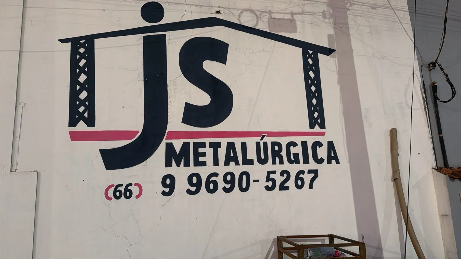 Obra em estrutura metálica realizada pela JS Metalúrgica 1